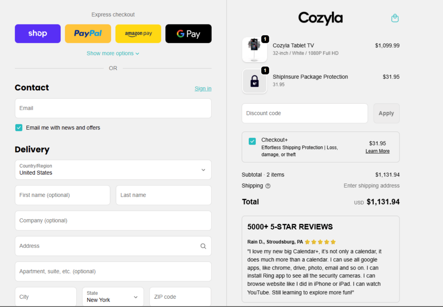 shipinsure_checkout_order_summary.png